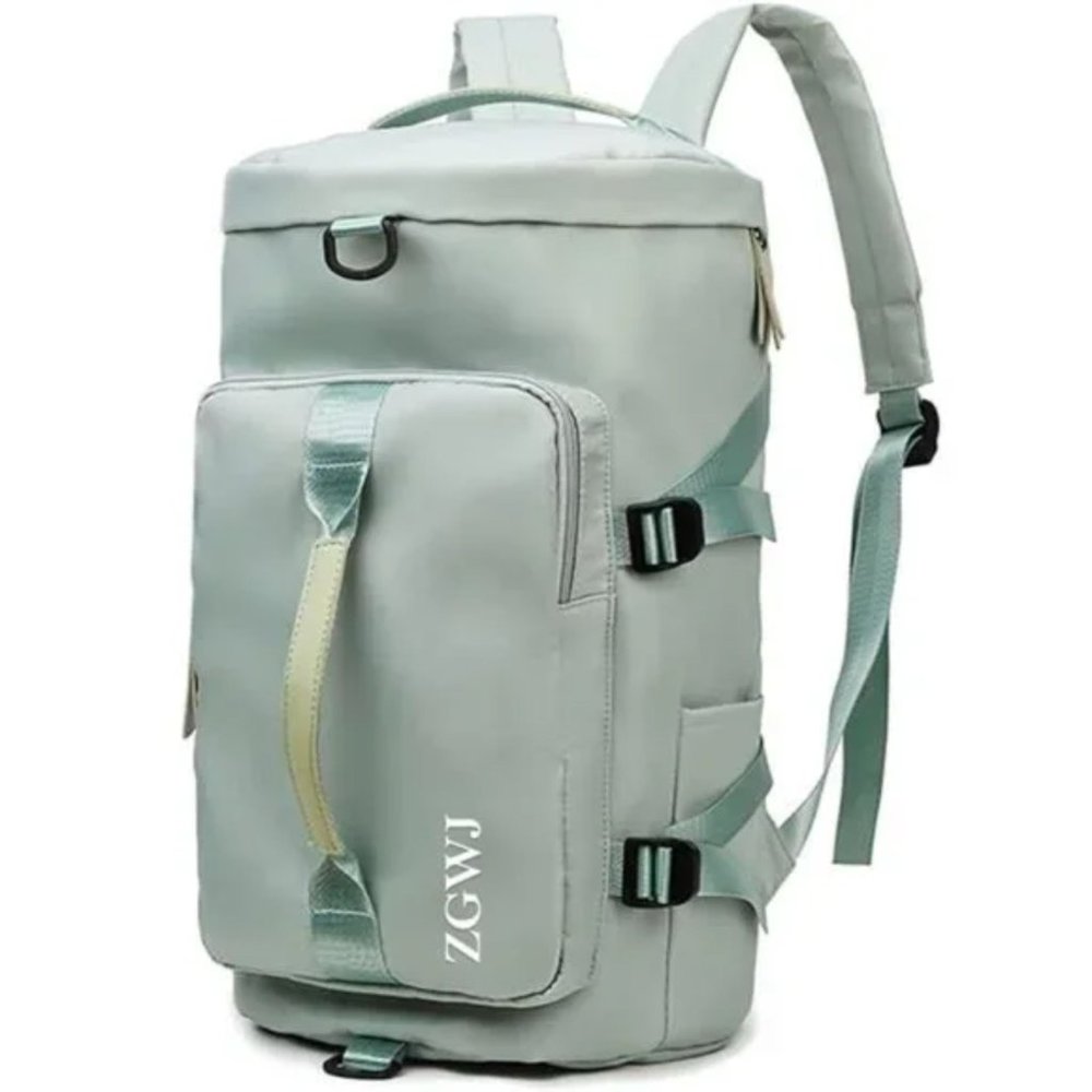 New Waterproof Fold Able and Expandable Weekender Bag NG-Green - Picture 4 of 7